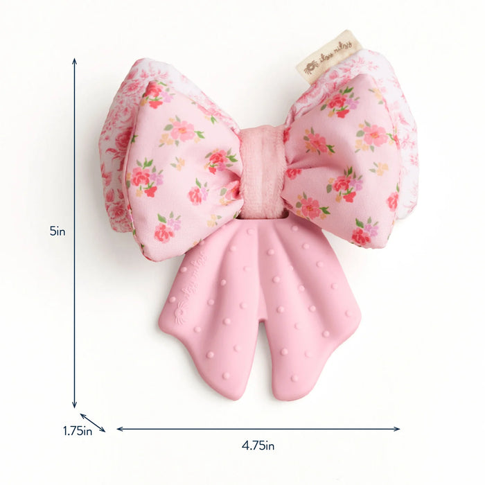 Itzy Ritzy Teensy Pink Crinkle Bow