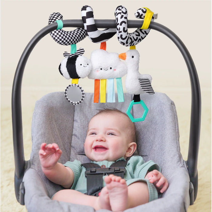 Itzy Ritzy Bitzy Spiral Car Seat Activity Toy