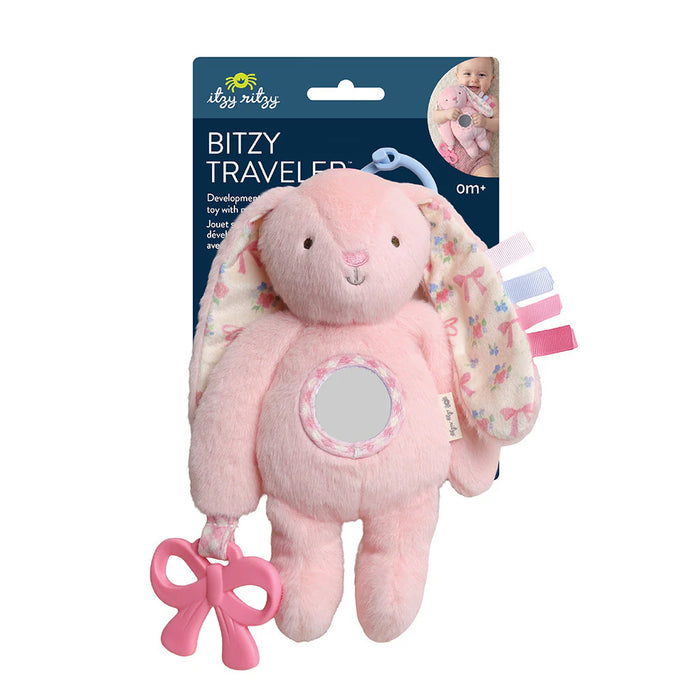 Itzy Ritzy Pink Bunny Bitzy Traveler