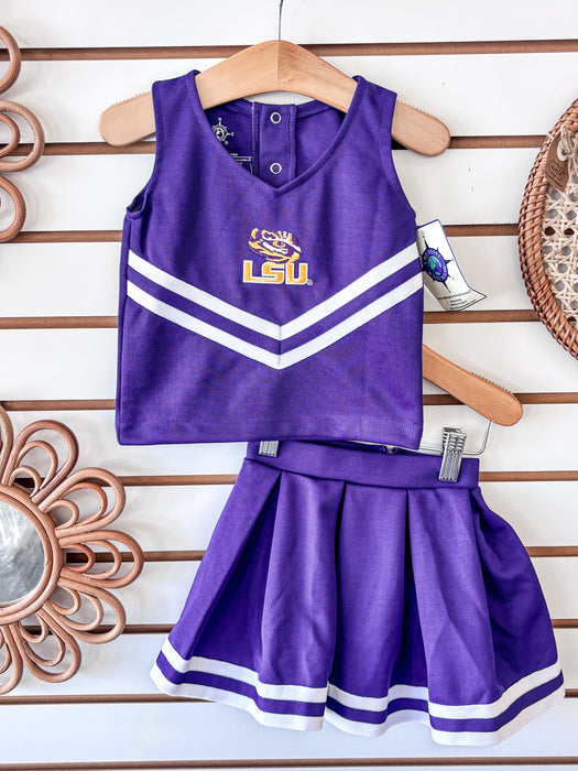 Creative Knitwear Tigers Cheerleader Dress w/Bloomer