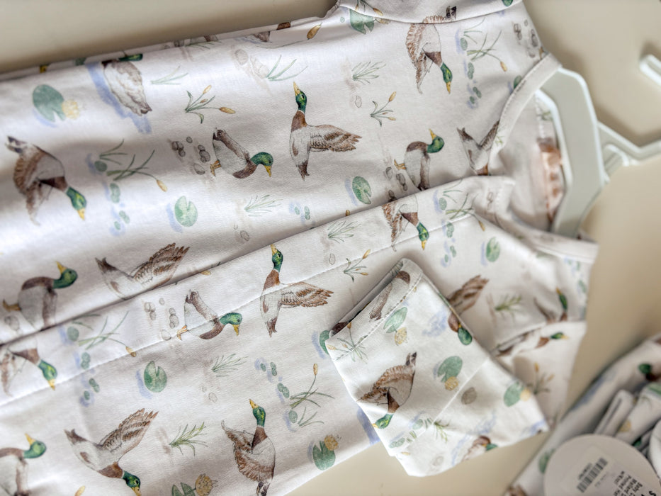 Baby Club Chic Mallard Ducks Printed Converter Gown