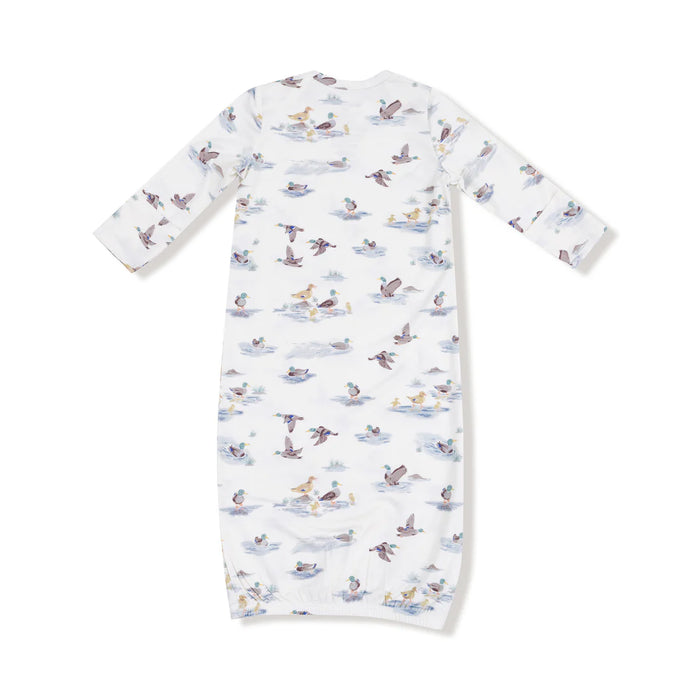 Angel Dear Migrating Mallards lap Shoulder Gown 0-3M