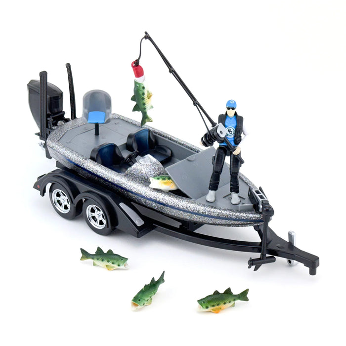 Big Country Toys Bass Boat & Accessory Pack