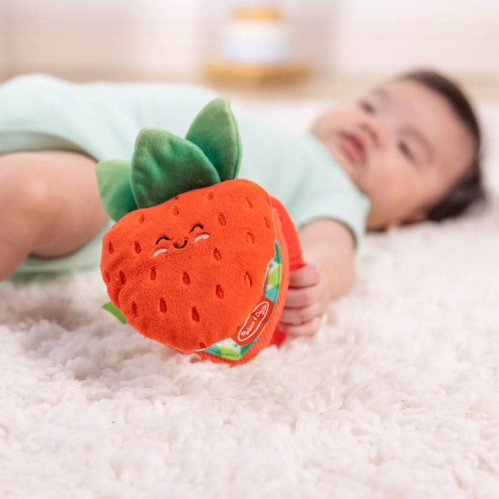 Melissa & Doug Strawberry Take Along Teether
