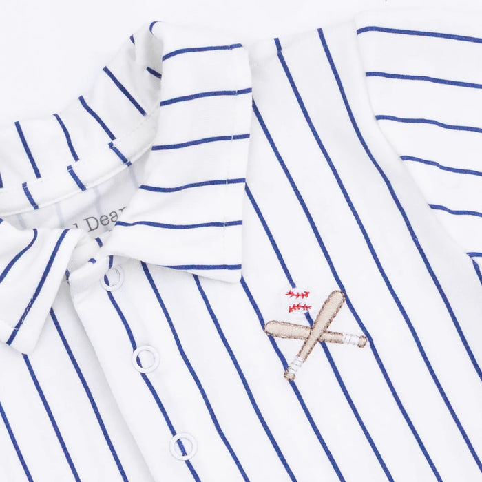 Angel Dear Baseball Stripe Polo w/Short