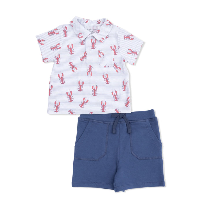 Angel Dear Lobsters Polo w/Short