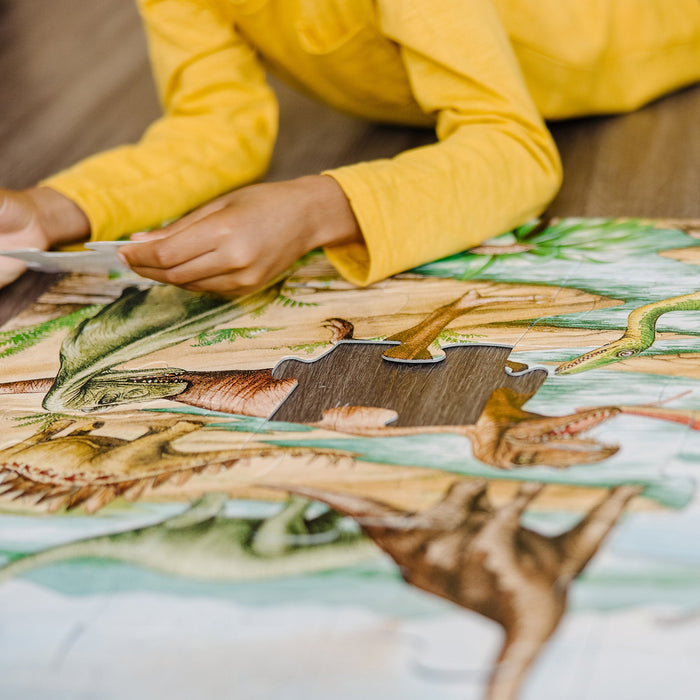 Melissa & Doug Dinosaurs Floor Puzzle -48 pcs