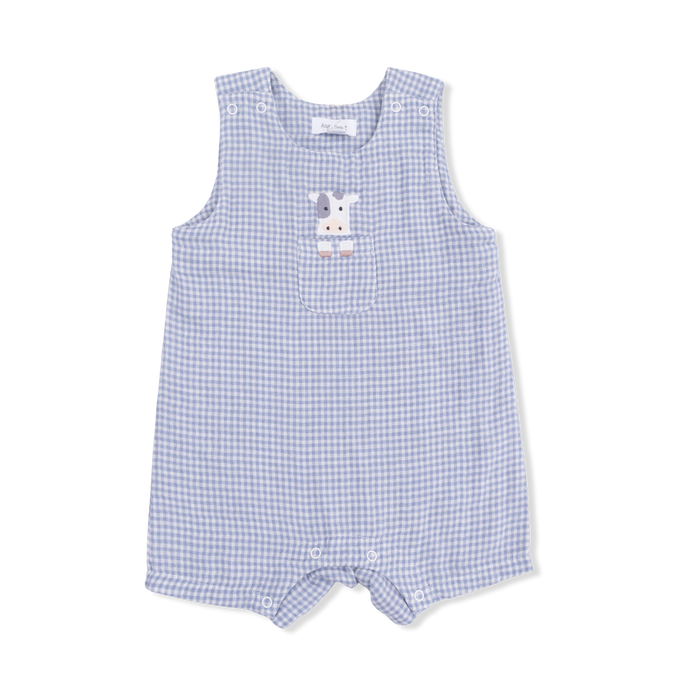 Angel Dear Cute Farm Animals Jon Jon w/Short Sleeve Bodysuit
