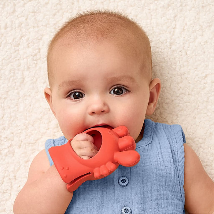 Itzy Ritzy Bitzy Grip Chew Crab Teether