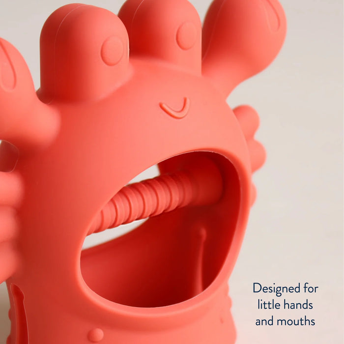 Itzy Ritzy Bitzy Grip Chew Crab Teether