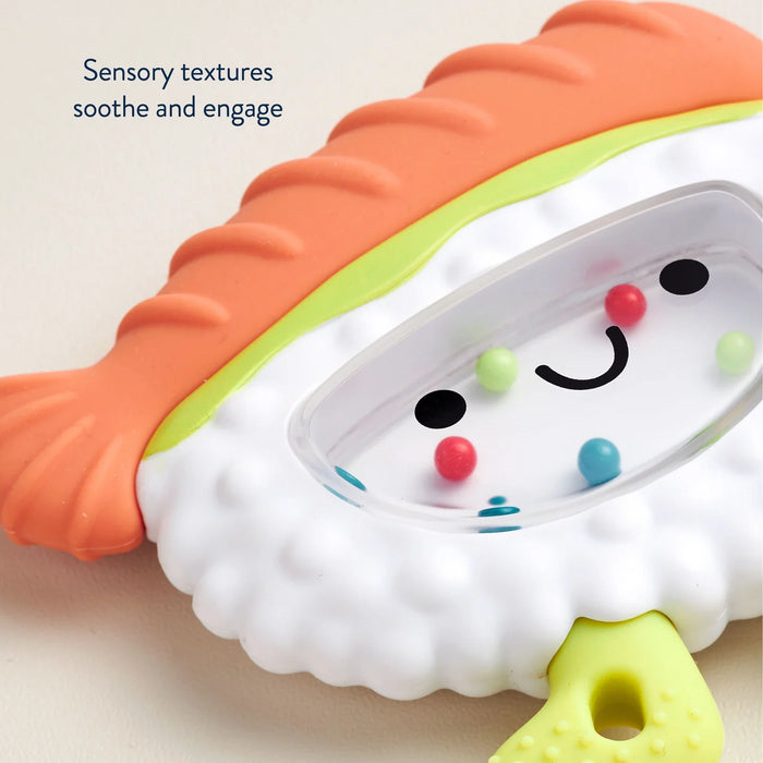 Itzy Ritzy Sweetie Shake Plus Rattle Teether Sushi