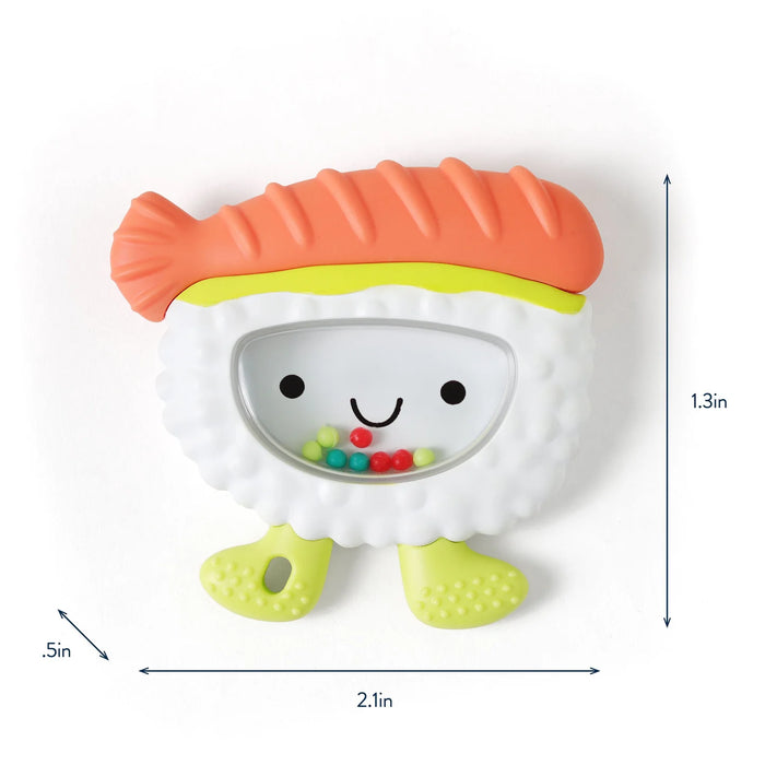 Itzy Ritzy Sweetie Shake Plus Rattle Teether Sushi