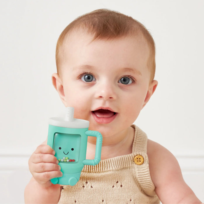 Itzy Ritzy Sweetie Shake Plus Rattle Teether Tumbler