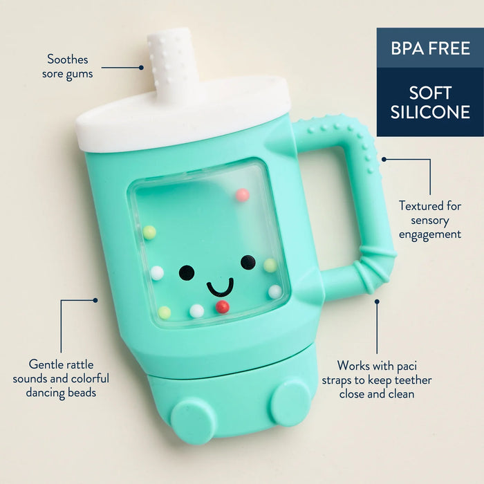 Itzy Ritzy Sweetie Shake Plus Rattle Teether Tumbler