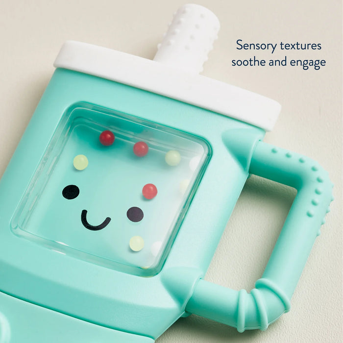 Itzy Ritzy Sweetie Shake Plus Rattle Teether Tumbler