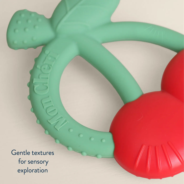 Itzy Ritzy Bitzy Shake Silicone Teether Rattle Cherries