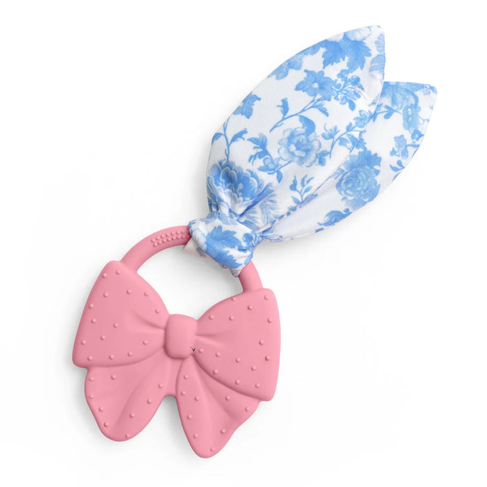 Itzy Ritzy Crinkle Crew Pink Bow