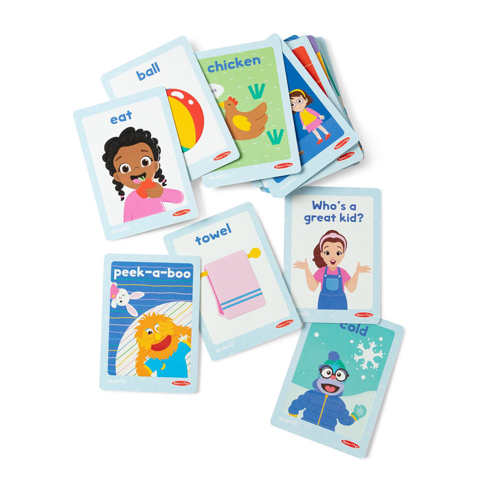 Ms. Rachel First Words Sensory Flash Cards