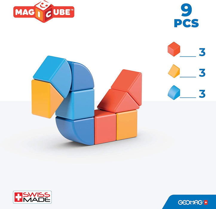 Geo Mag Magic Cube 9 Pcs