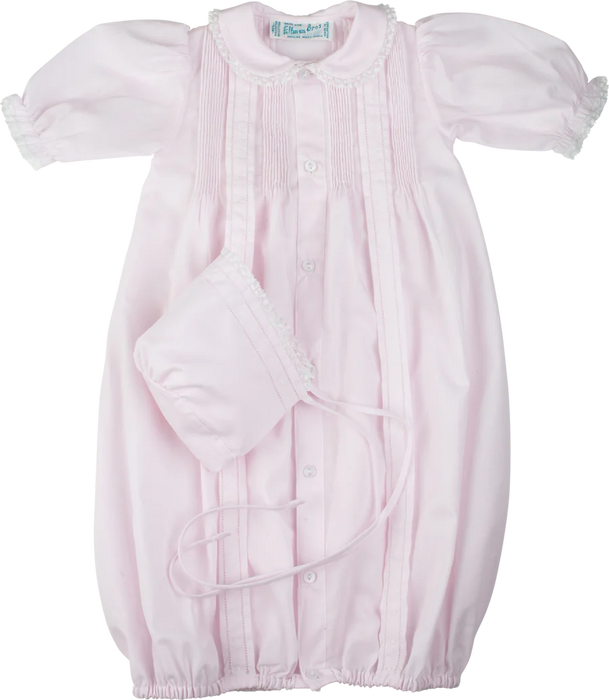 Feltman Bros Girls Dot Take Me Home Gown and Hat/Pink