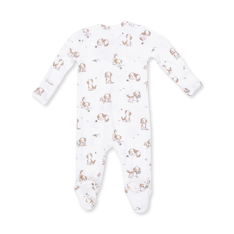 Angel Dear Explorer Puppy Zip Footie
