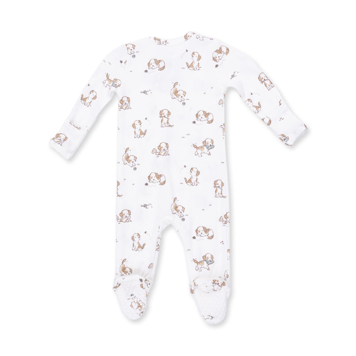 Angel Dear Explorer Puppy Zip Footie
