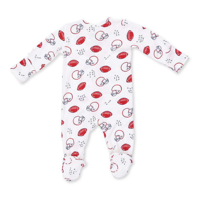 Angel Dear Touchdown Time Zipper Footie