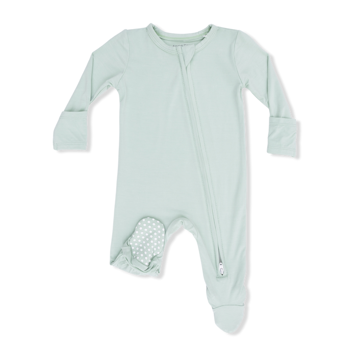 ANGEL DEAR CAMEO GREEO ZIPPER FOOTIE