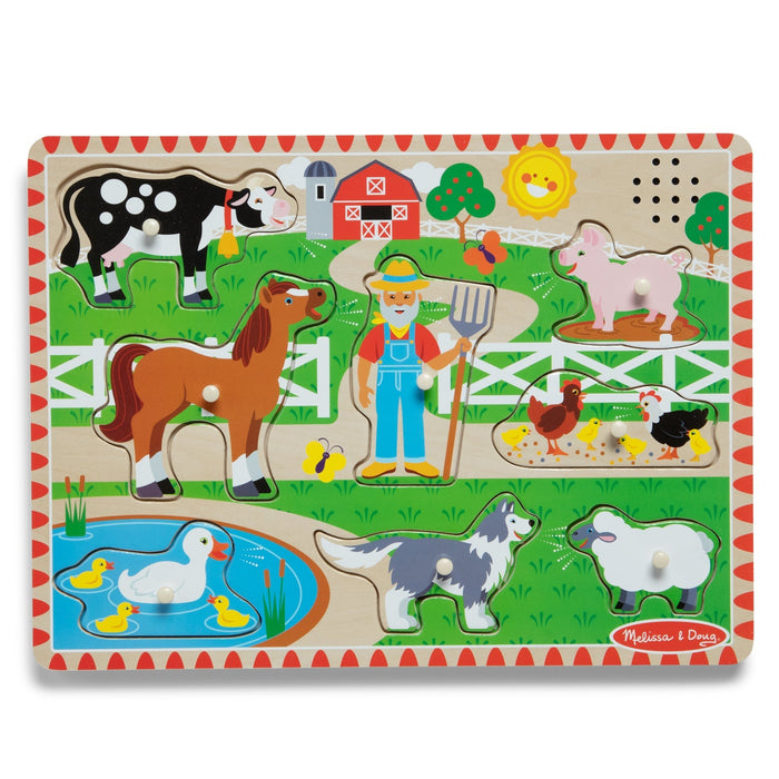 Melissa & Doug Old MacDonald’s Farm Sound Puzzle