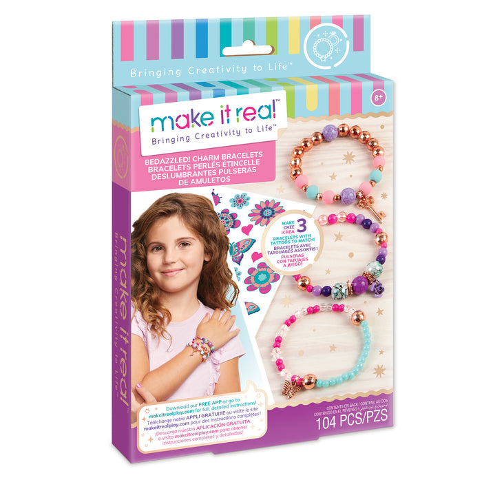 Make it Real Bedazzled! Charm Bracelets
