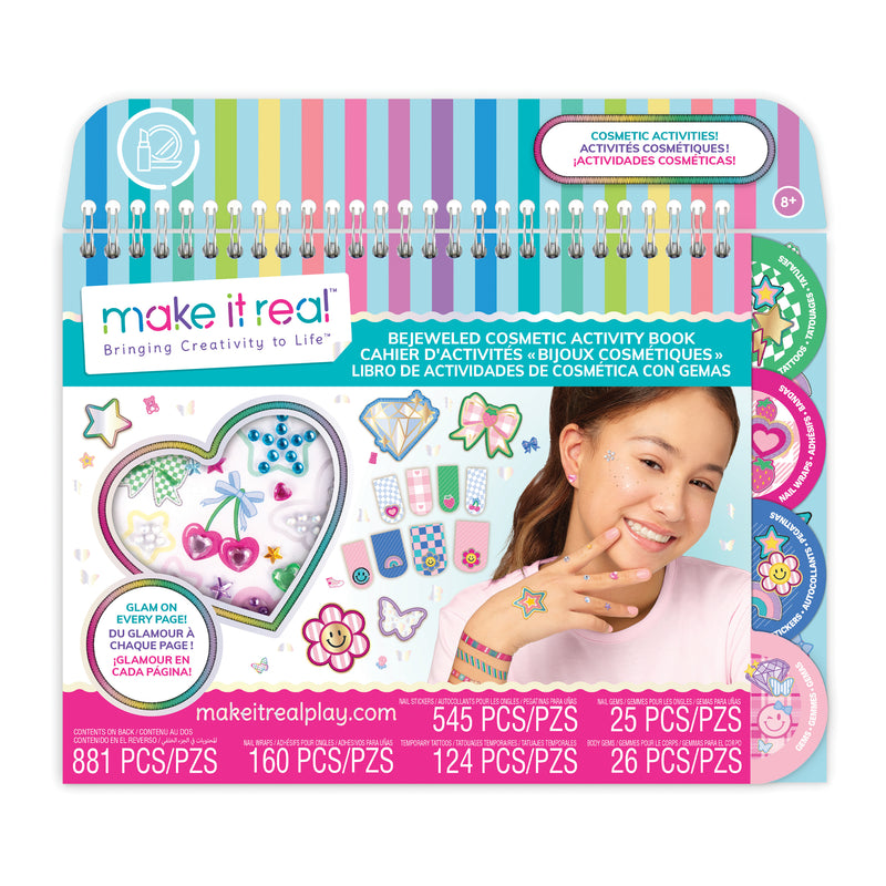 Make it Real Bejeweled Cosmetic Activity Book