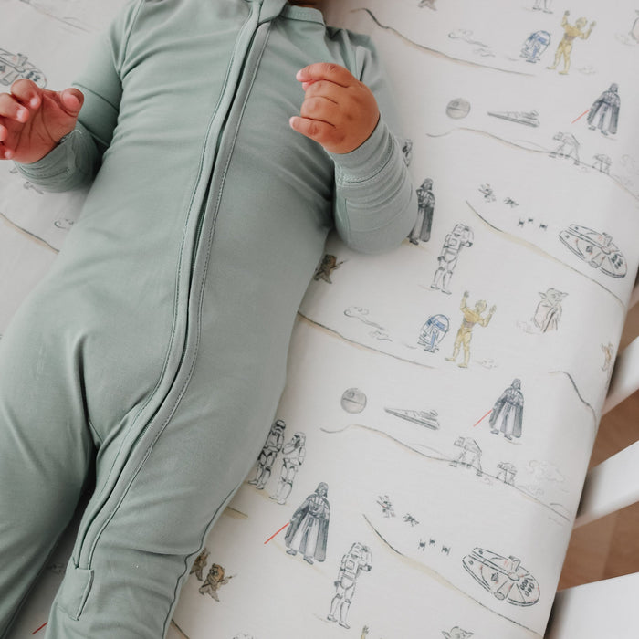 Copper Pearl Crib Sheet | Tatooine