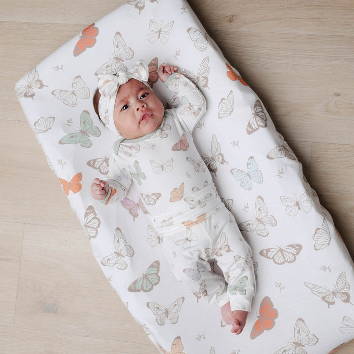 Copper Pearl Changing Pad Cover | Luna