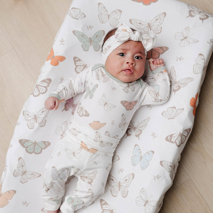 Copper Pearl Changing Pad Cover | Luna