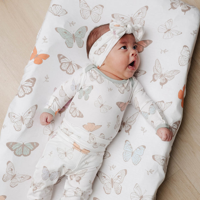 Copper Pearl Changing Pad Cover | Luna