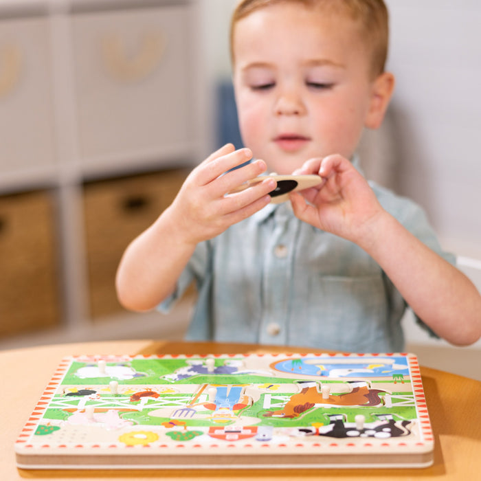 Melissa & Doug Old MacDonald’s Farm Sound Puzzle