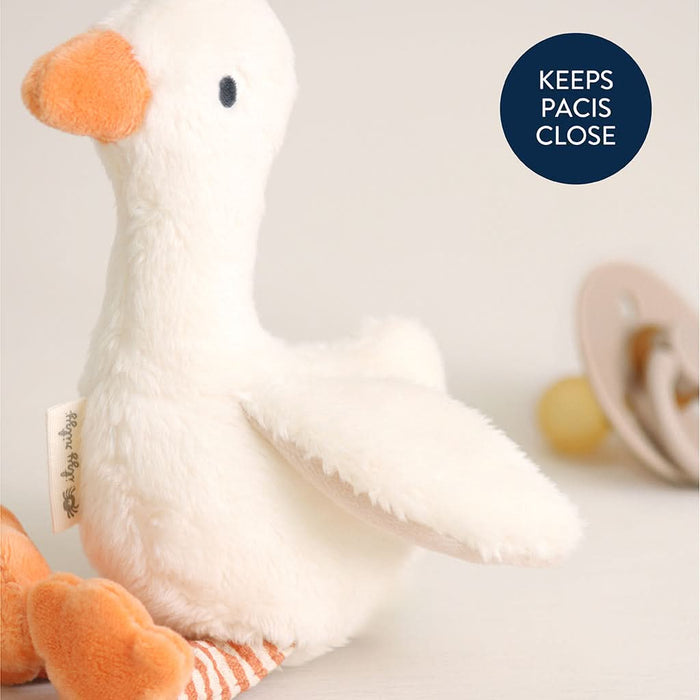 Itzy Ritzy Bitzy Pal Goose Plush Paci