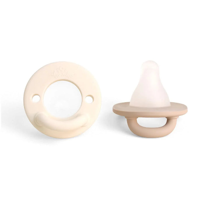 Itzy Ritzy Latch & Soothe Breastlike Pacifer Taupe