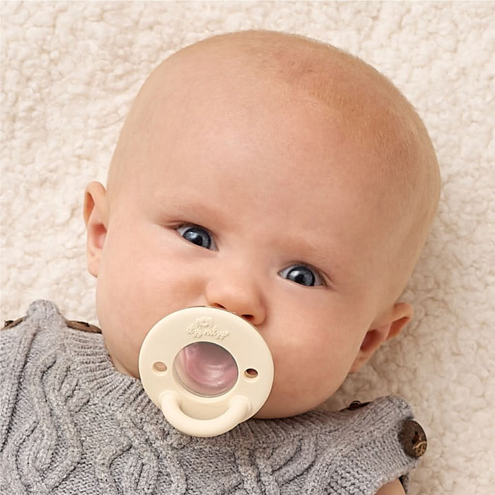 Itzy Ritzy Latch & Soothe Breastlike Pacifer Taupe