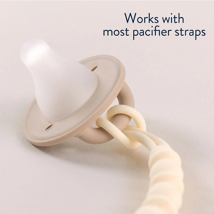 Itzy Ritzy Latch & Soothe Breastlike Pacifer Taupe