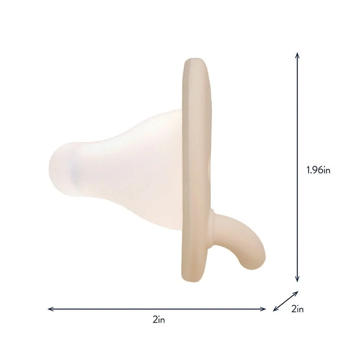 Itzy Ritzy Latch & Soothe Breastlike Pacifer Taupe