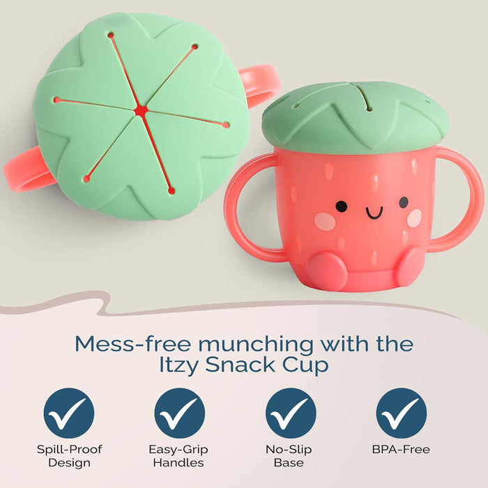 Itzy Ritzy Itzy Snack Cup Strawberry