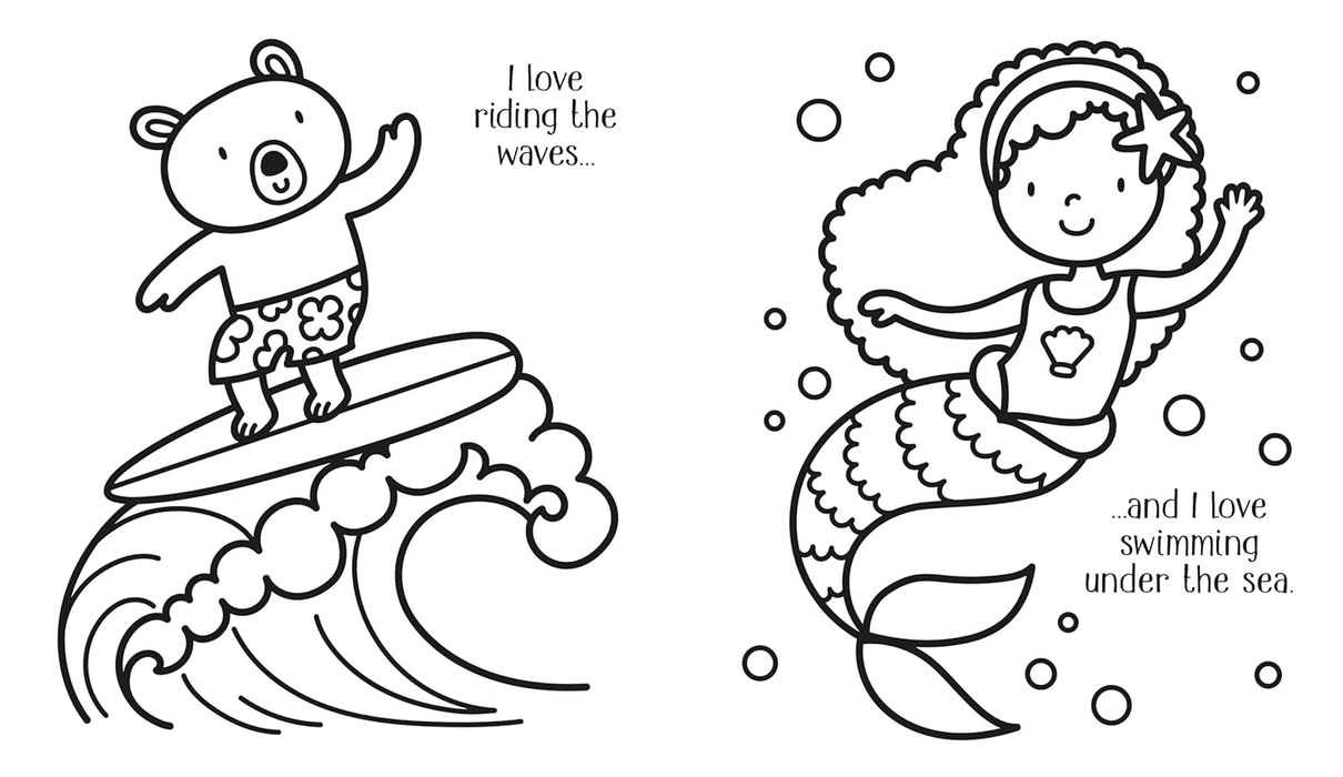 Harper Collins My Big Happy Coloring Book