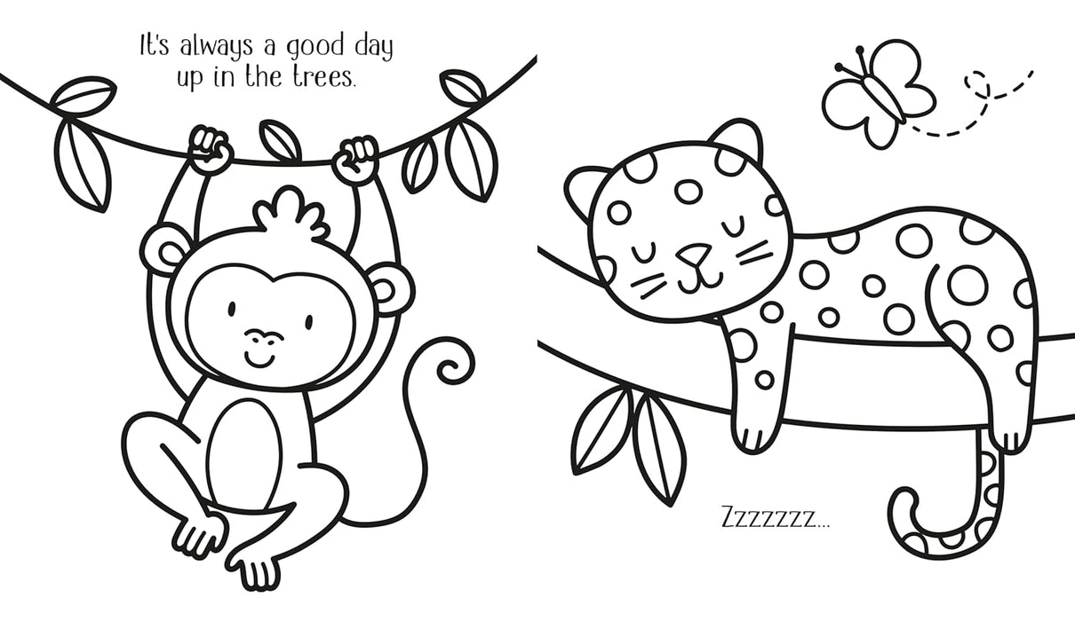 Harper Collins My Big Happy Coloring Book