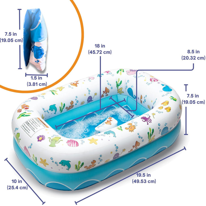 Mommy's Helper, Inc. Under the Sea Inflatable Tub