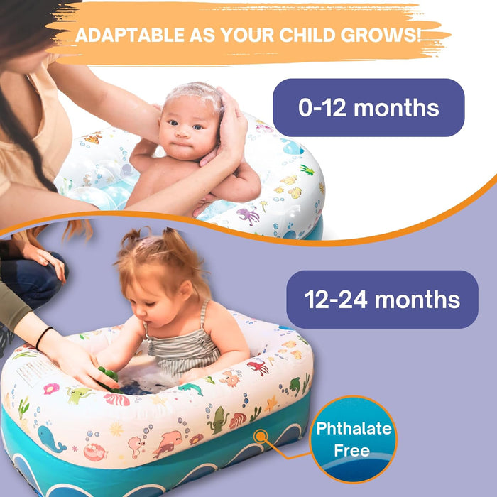 Mommy's Helper, Inc. Under the Sea Inflatable Tub