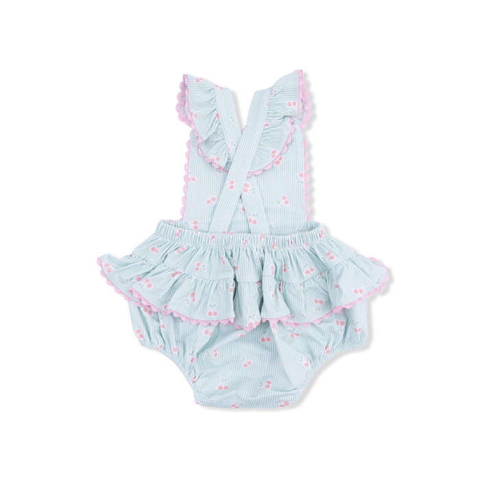 Angel Dear Tiny Cherries Sunsuit