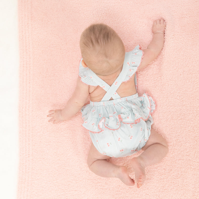 Angel Dear Tiny Cherries Sunsuit
