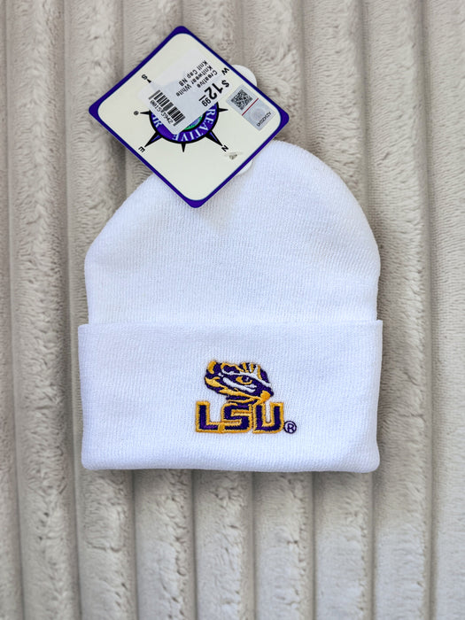 Creative Knitwear White Knit Cap NB