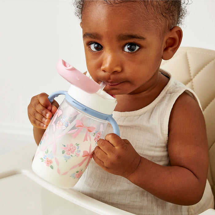 Itzy Ritzy Itzy Ribbons and Roses Sip Cup